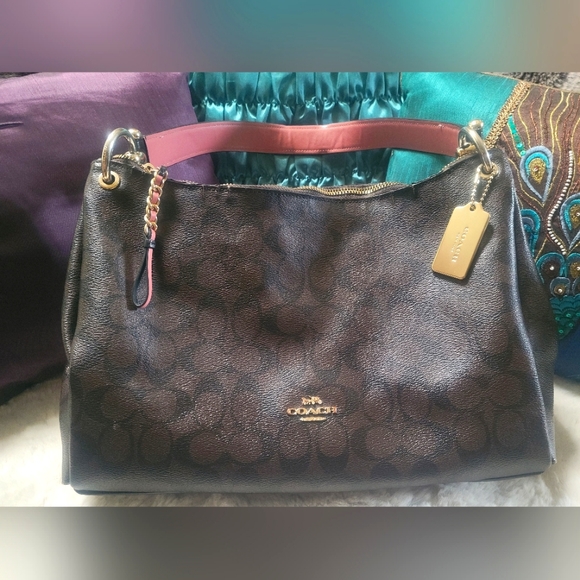 COACH MIA SHOULDER /CROSSBODY BAG 🚨MISSING 20" CB STRAP🚨 - Picture 1 of 12